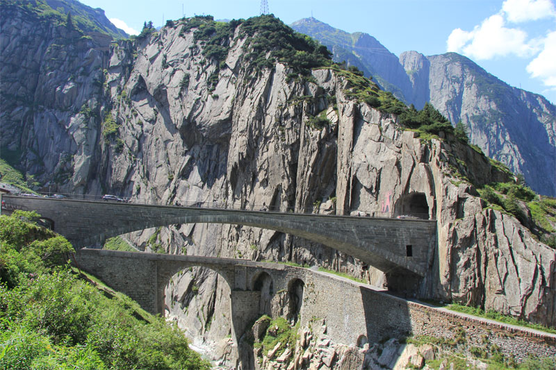 Devil's Bridge near Andermatt